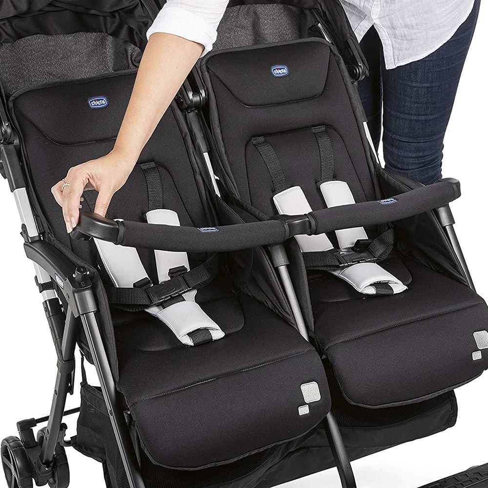 Chicco double stroller outlet dimensions