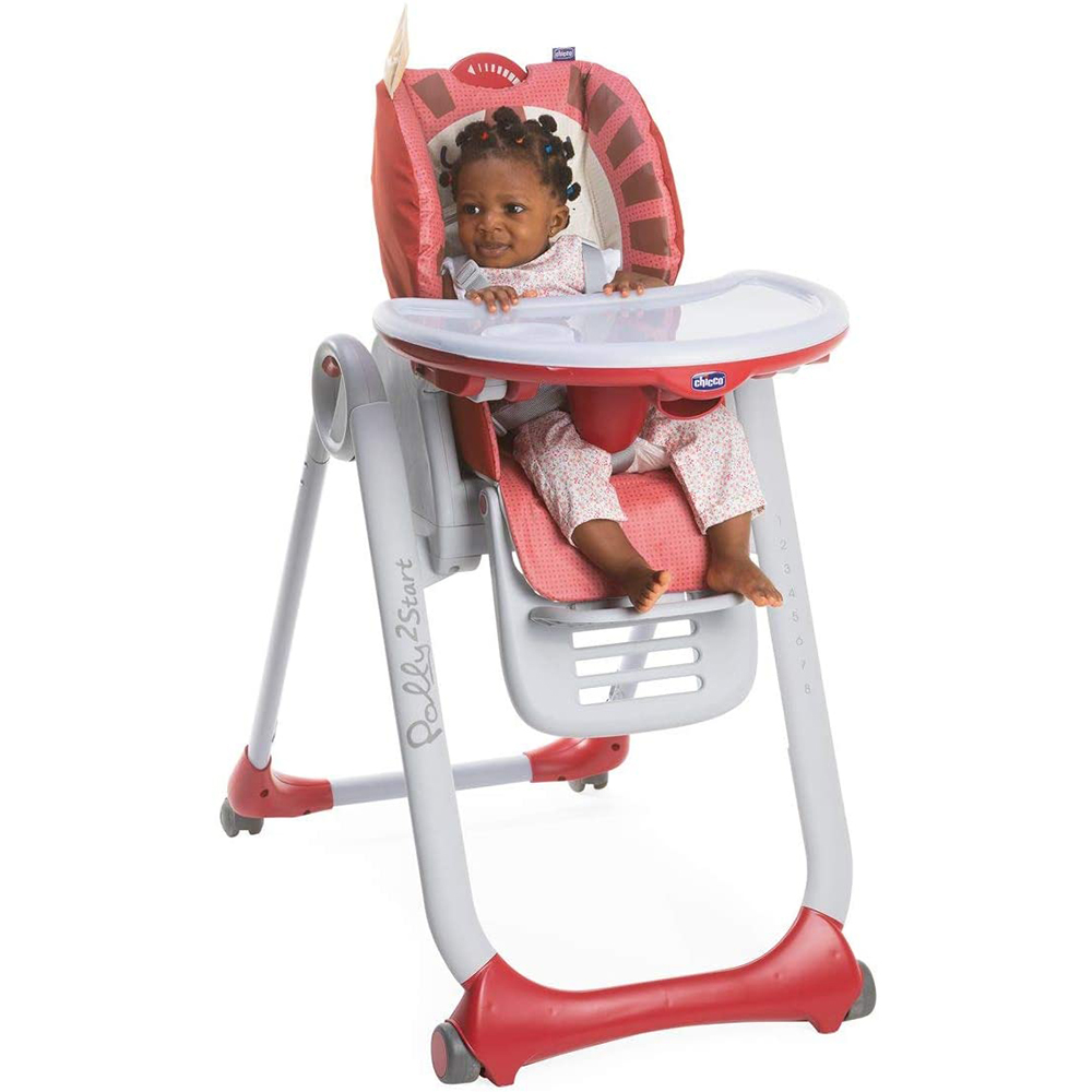 Chicco polly2start happy discount highchair